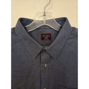 Untuckit soft flannel slim fit men's shirt-size XL